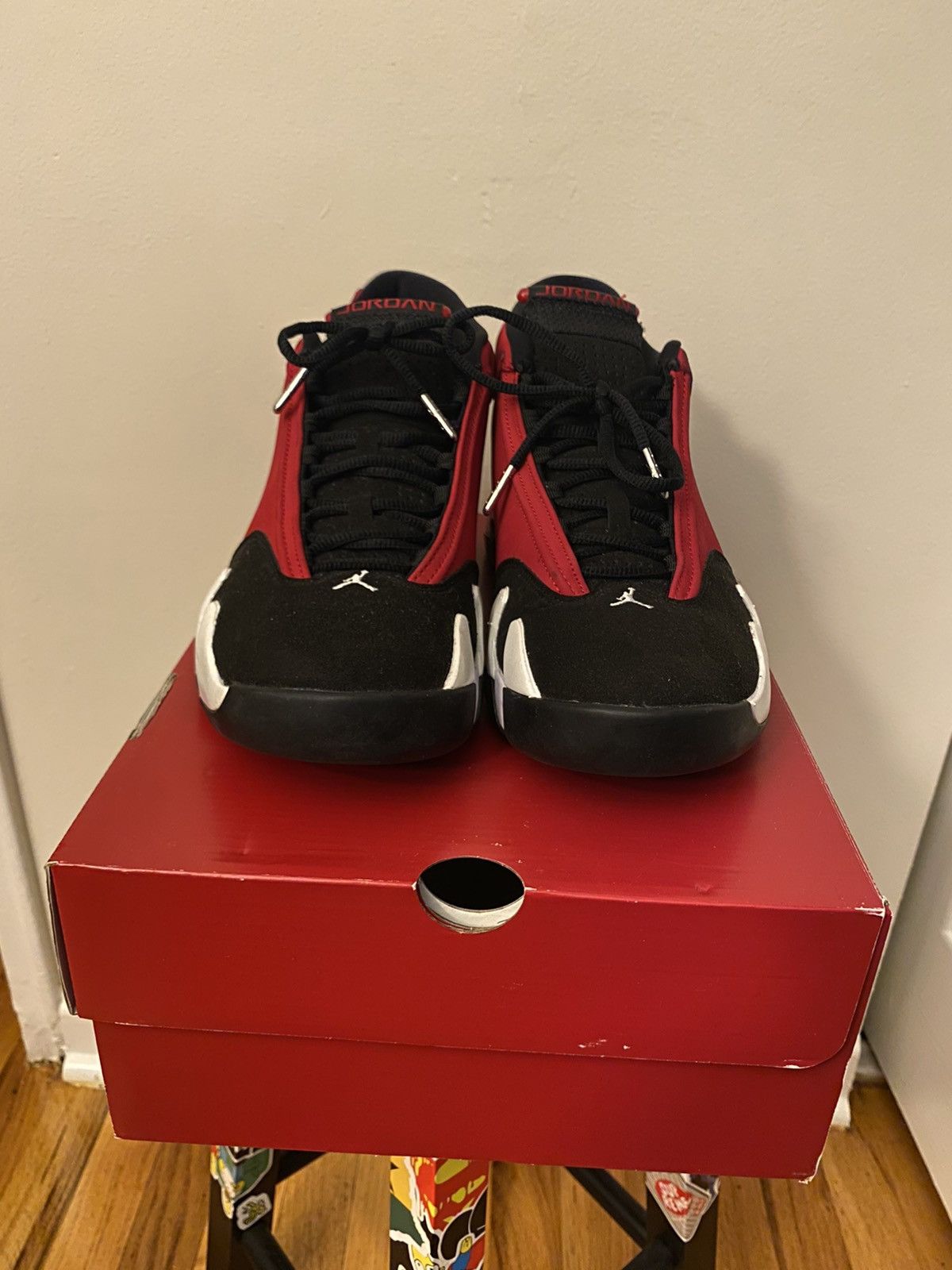 Jordan Brand Jordan 14 “Toro Red” Size US 10.5 / EU 43-44 - 2 Thumbnail