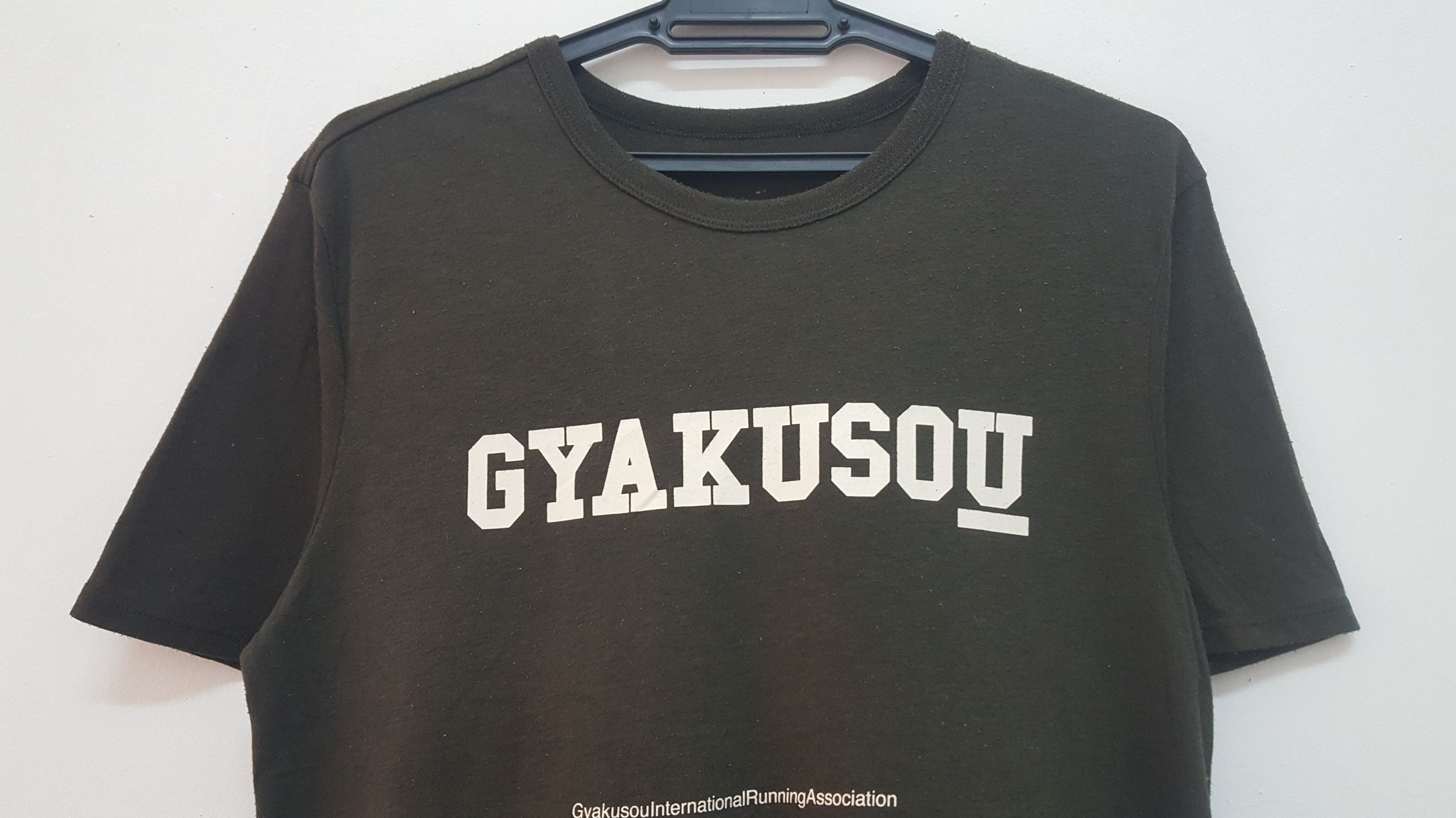 Gyakusou × Nike × Undercover GRAIL 🔥 GYAKUSOU UNDERCOVER LAB RUNNING ASSOCIATION TEE Size US M / EU 48-50 / 2 - 4 Thumbnail