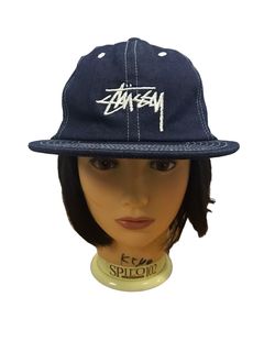 Stussy Denim Hat | Grailed