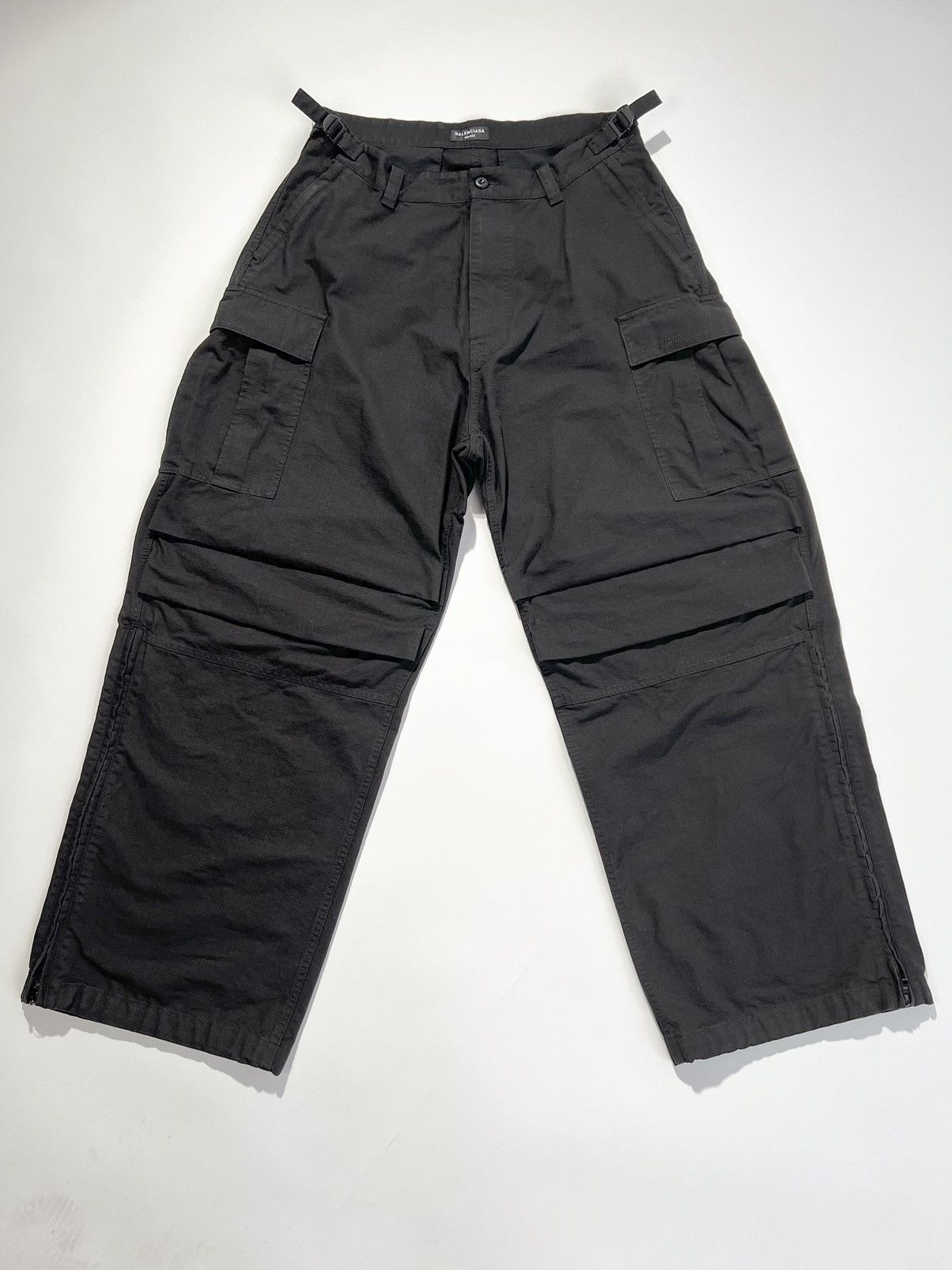 Balenciaga Fall 22 'The Lost Tape' Pulled Cargo Pants in