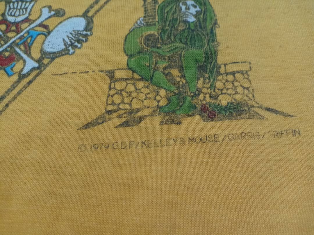 Band Tees Collection Item 1979 Greatful Dead Vintage Nice Design Tee Size US L / EU 52-54 / 3 - 5 Thumbnail