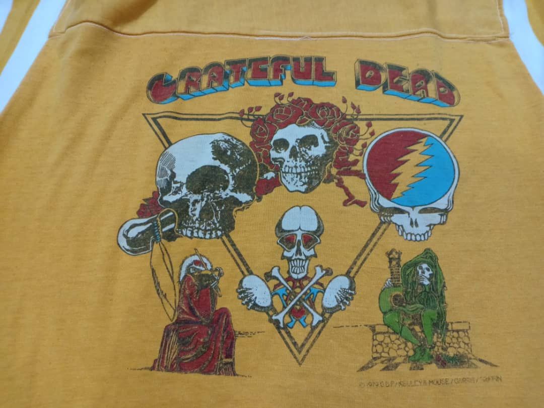 Band Tees Collection Item 1979 Greatful Dead Vintage Nice Design Tee Size US L / EU 52-54 / 3 - 6 Thumbnail