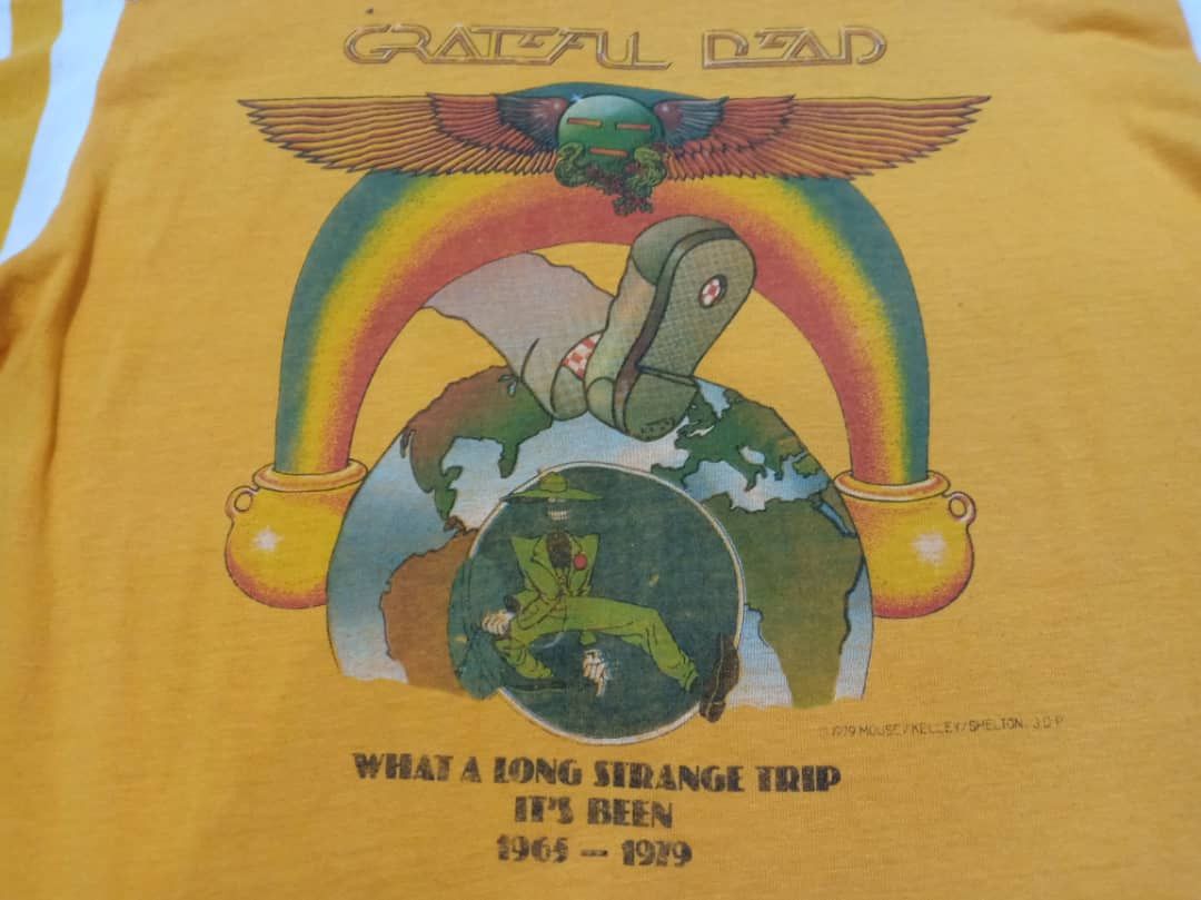 Band Tees Collection Item 1979 Greatful Dead Vintage Nice Design Tee Size US L / EU 52-54 / 3 - 4 Thumbnail