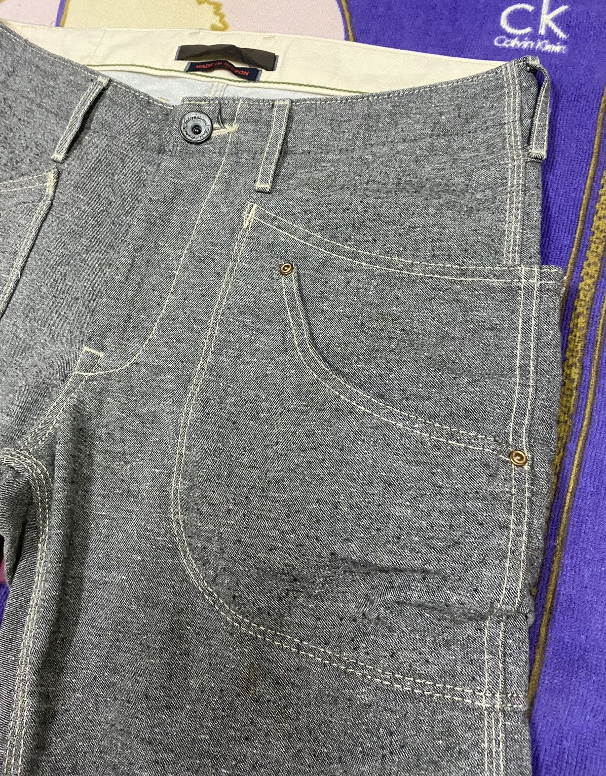 Designer × Japanese Brand BLUE WAY Pants x Rare Design Size US 33 - 7 Thumbnail