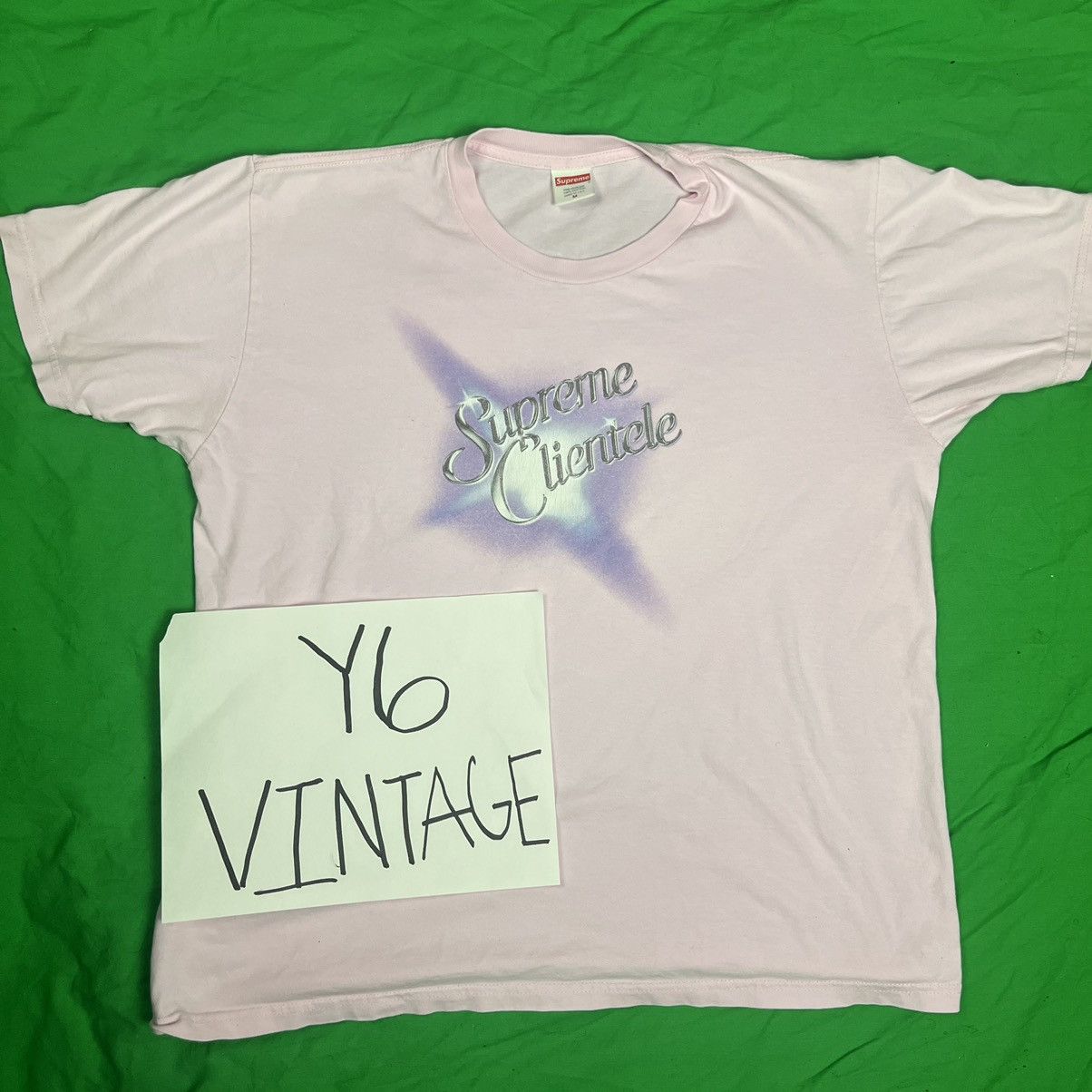Supreme Clientele Tee (light pink)