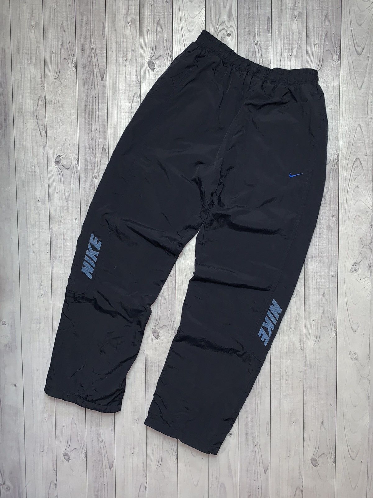 Nike × Vintage Vintage Nike joggers pants fleece size L logo Size US 34 / EU 50 - 1 Thumbnail