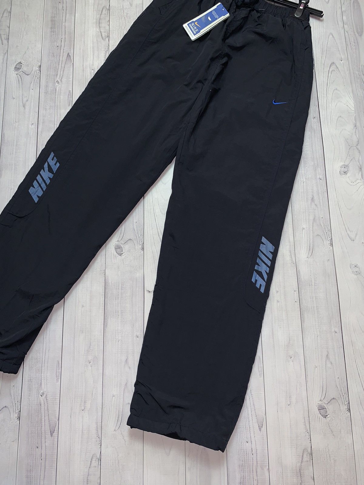 Nike × Vintage Vintage Nike joggers pants fleece size L logo Size US 34 / EU 50 - 2 Thumbnail