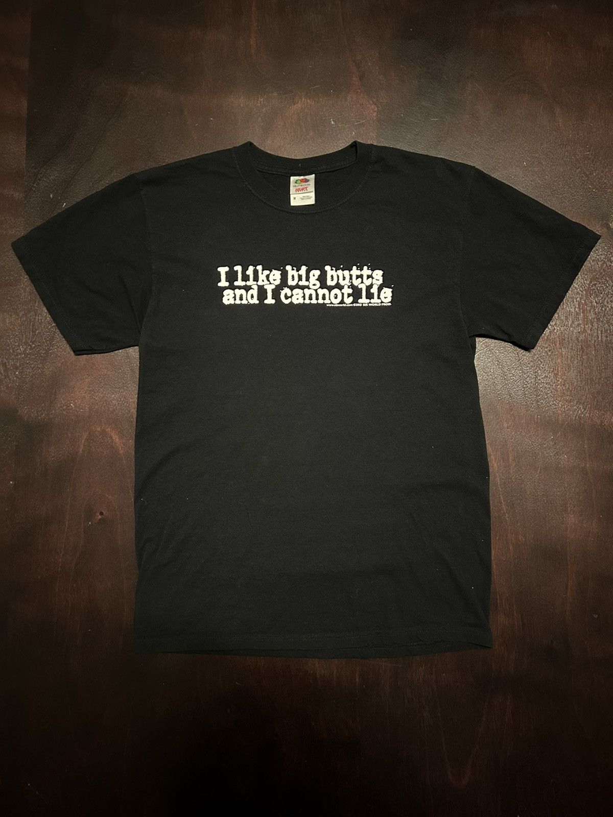 GRAIL ALERT very very rare fruit of the loom black t shirt