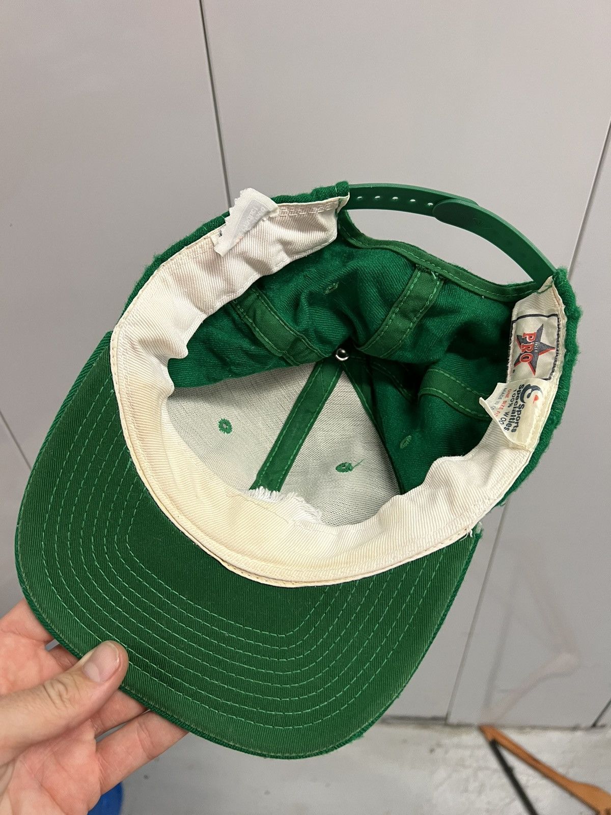 Sports Specialties Vintage NEW YORK JETS Sports Specialties Script Snapback Hat Size ONE SIZE - 7 Thumbnail