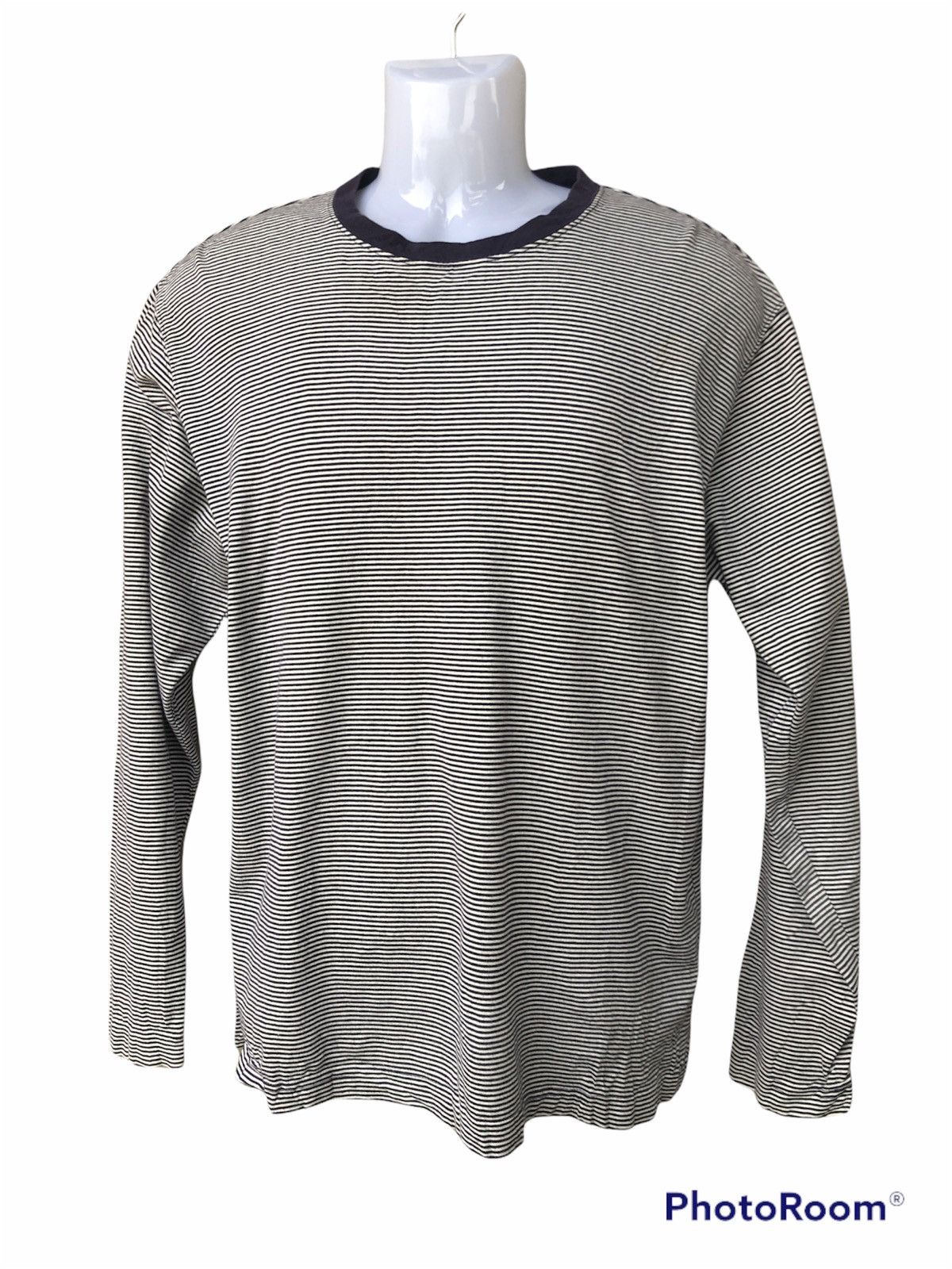 Designer × Issey Miyake × Japanese Brand IY Basic Issey Miyake Inspired Long Sleeve Tshirt Size US L / EU 52-54 / 3 - 1 Thumbnail