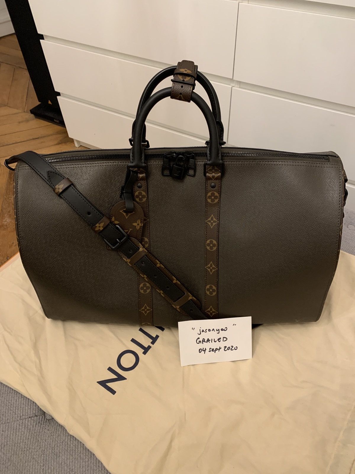 Lv keepall virgil deals