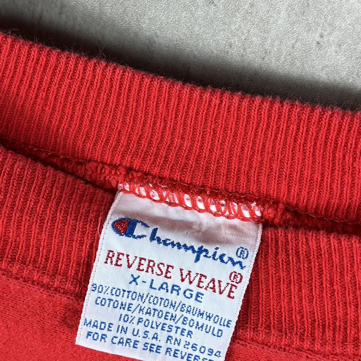 90’s champion reverse weave MADE IN USA Vintage 90s Champion Reverse Weave Distressed Hoodie