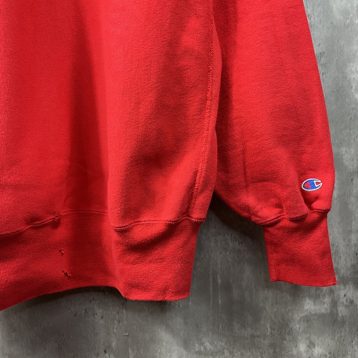 90’s champion reverse weave MADE IN USA VINTAGE CHAMPION REVERSE WEAVE SPELLOUT SWEATSHIRT 1990S 2XL