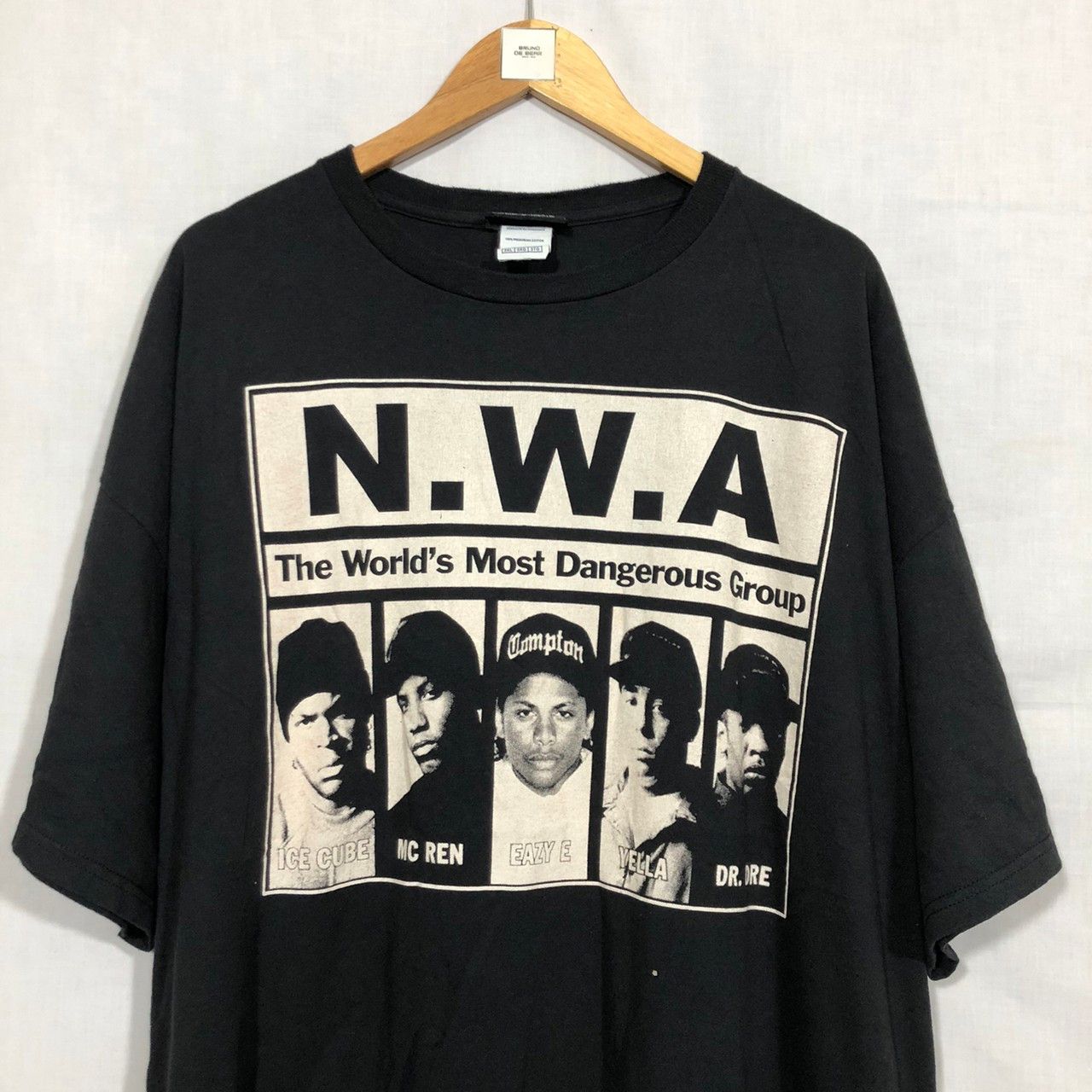 Vintage N.W.A. Ice Cube Mc Ren Eazy E Yella Dr Dre size 3XL