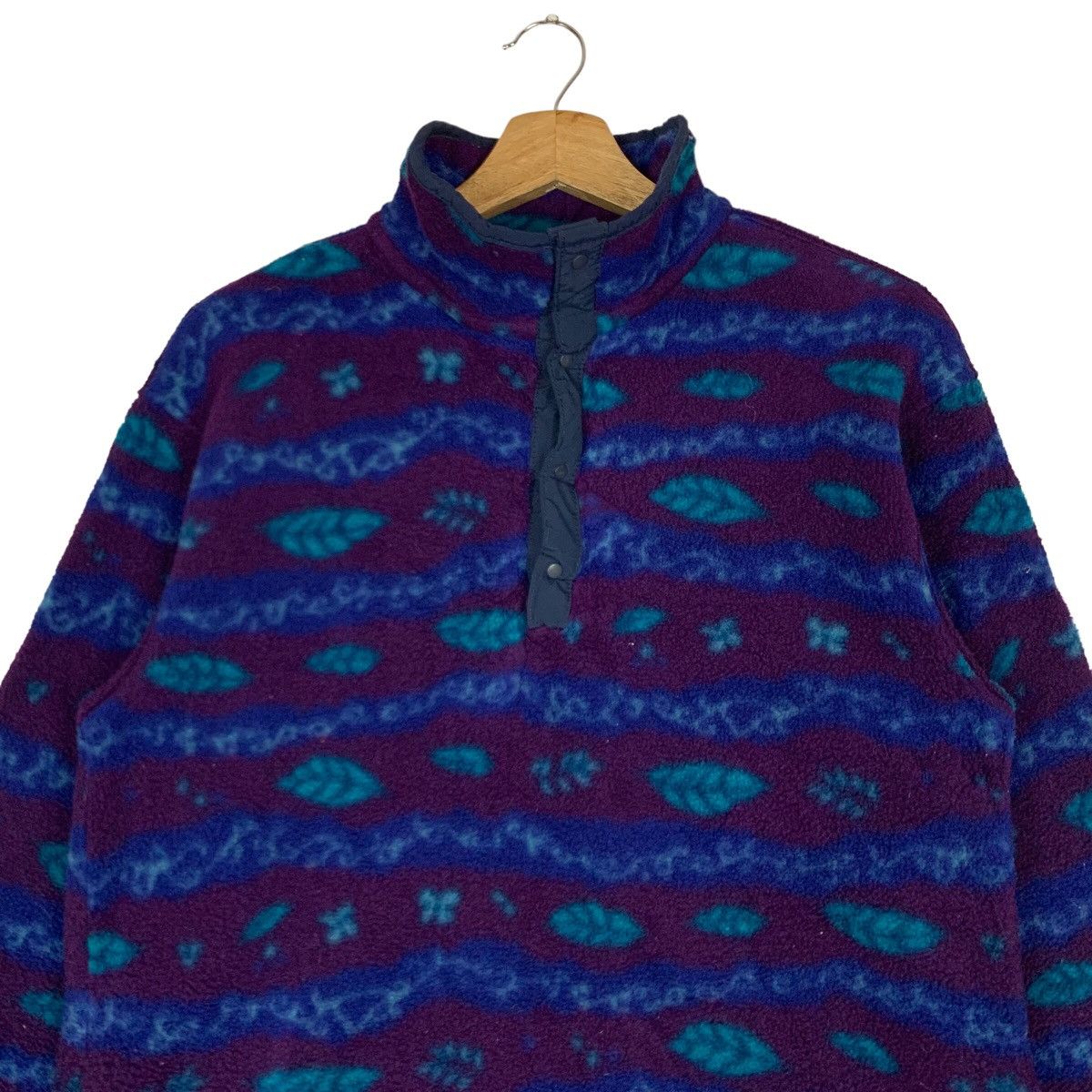 L.L. Bean Vintage L.L. Bean Womenswear Quarter Button Style Navajo Size US S / EU 44-46 / 1 - 2 Thumbnail