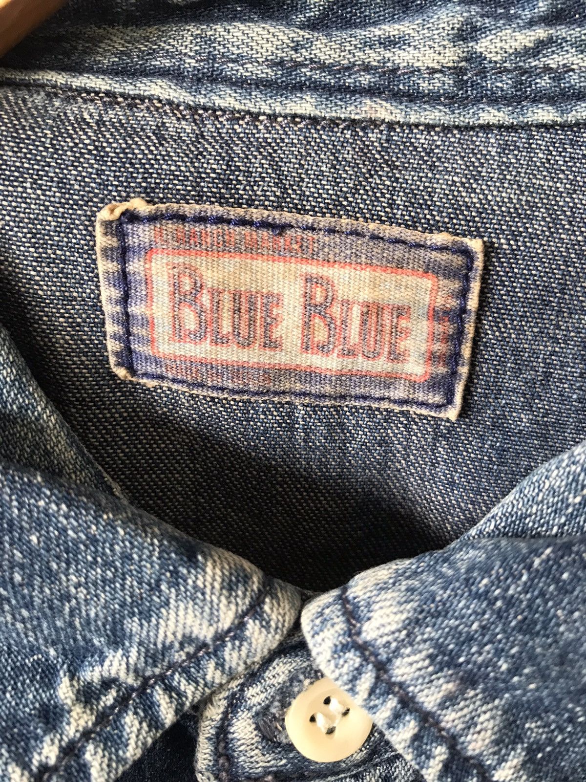 Blue Blue Japan Blue Blue Western Denim Shirt Size US M / EU 48-50 / 2 - 7 Thumbnail