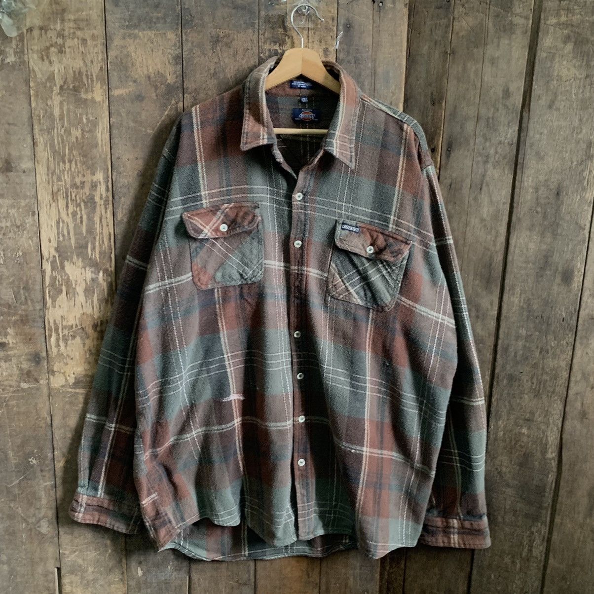 Dickies × Vintage Vintage Dickies Button Up Shirt Size US XXL / EU 58 / 5 - 11 Thumbnail