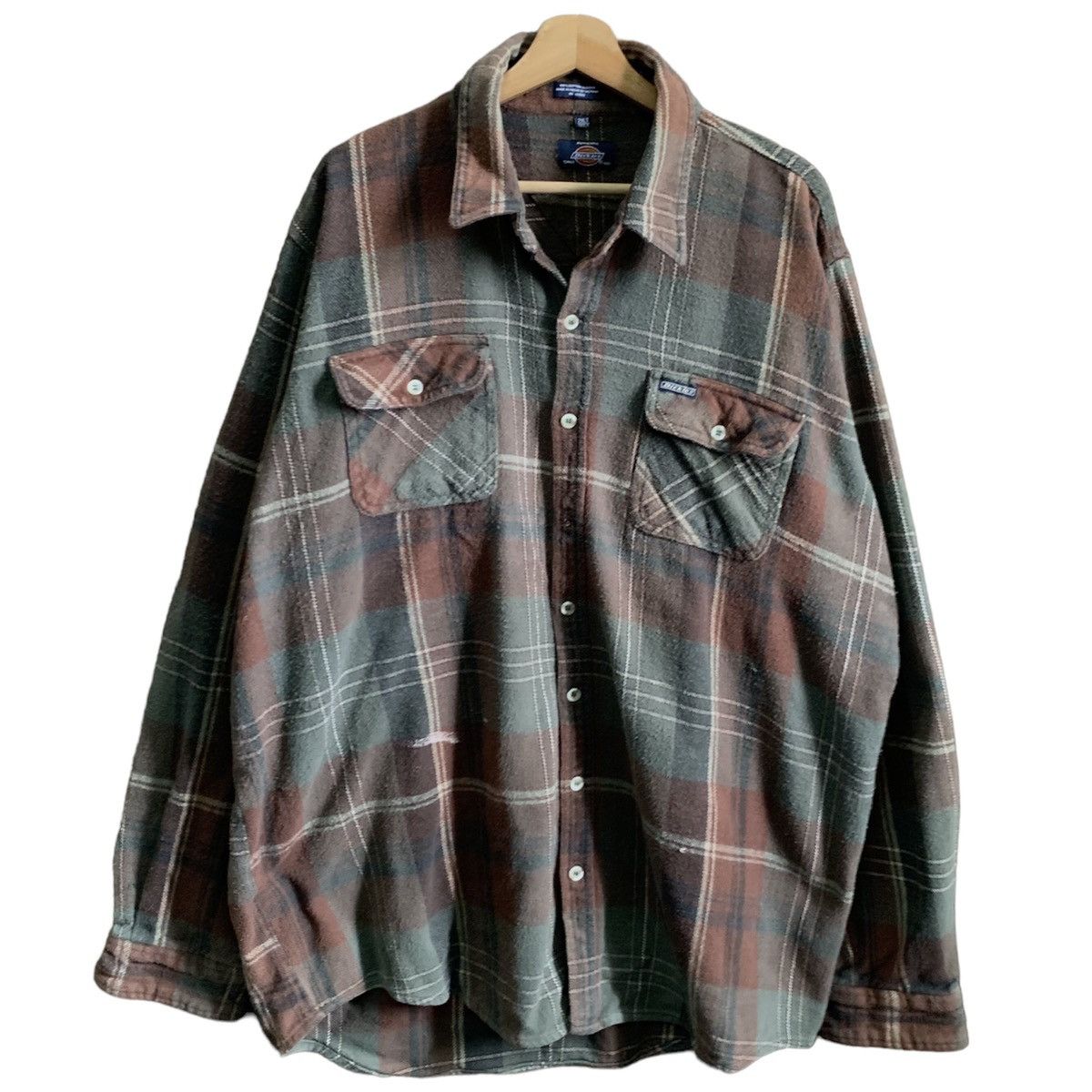Dickies × Vintage Vintage Dickies Button Up Shirt Size US XXL / EU 58 / 5 - 1 Thumbnail