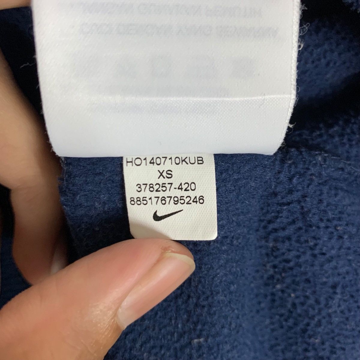 Nike Vintage Nike Therma-Fit Pullover Jumper Sweatshirt Size US XS / EU 42 / 0 - 12 Thumbnail