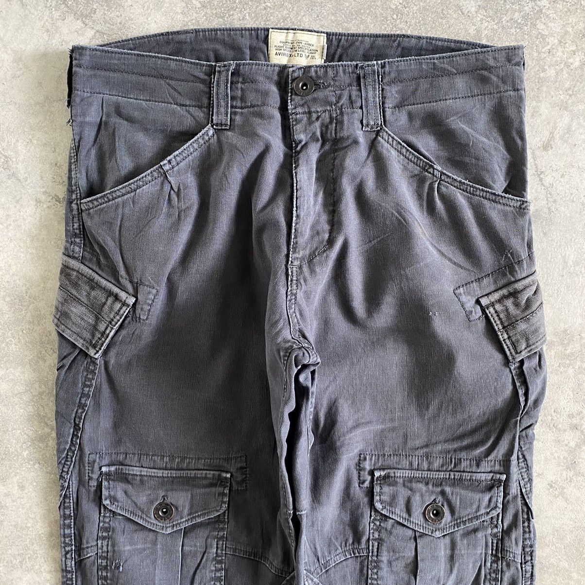 Avirex Vintage Avirex Parachute Tactical Cargo Pants Size US 35 - 6 Thumbnail