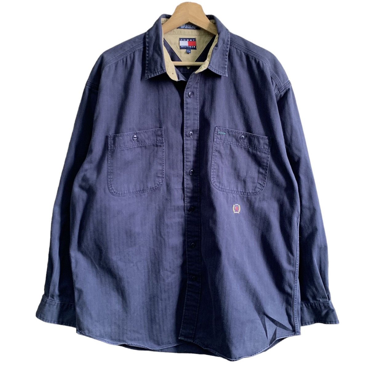 Tommy Hilfiger Tommy Hilfiger Button Up Shirt Size US L / EU 52-54 / 3 - 1 Thumbnail