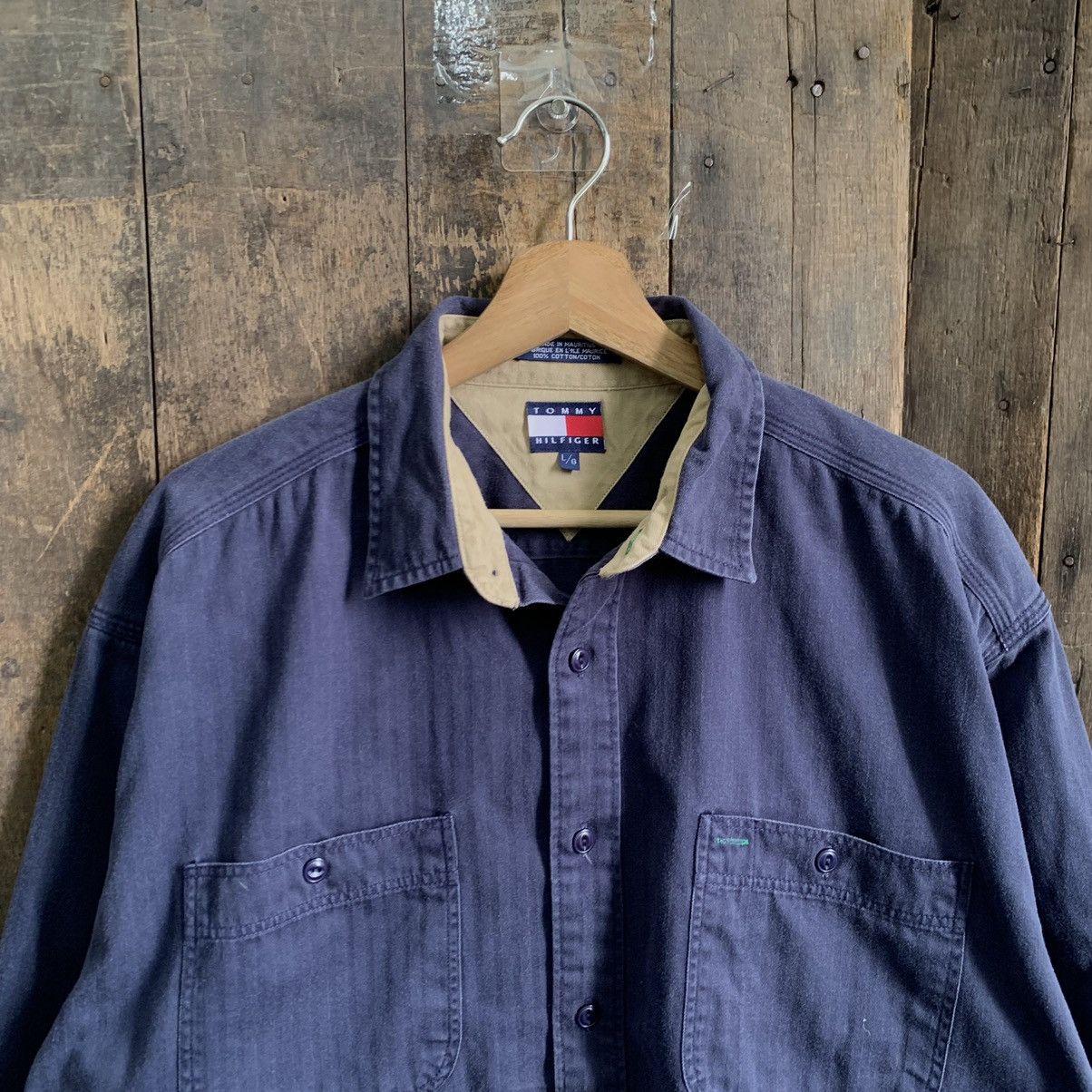 Tommy Hilfiger Tommy Hilfiger Button Up Shirt Size US L / EU 52-54 / 3 - 2 Thumbnail