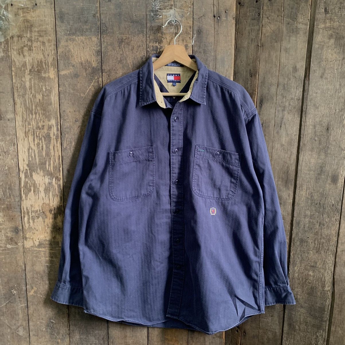 Tommy Hilfiger Tommy Hilfiger Button Up Shirt Size US L / EU 52-54 / 3 - 9 Thumbnail
