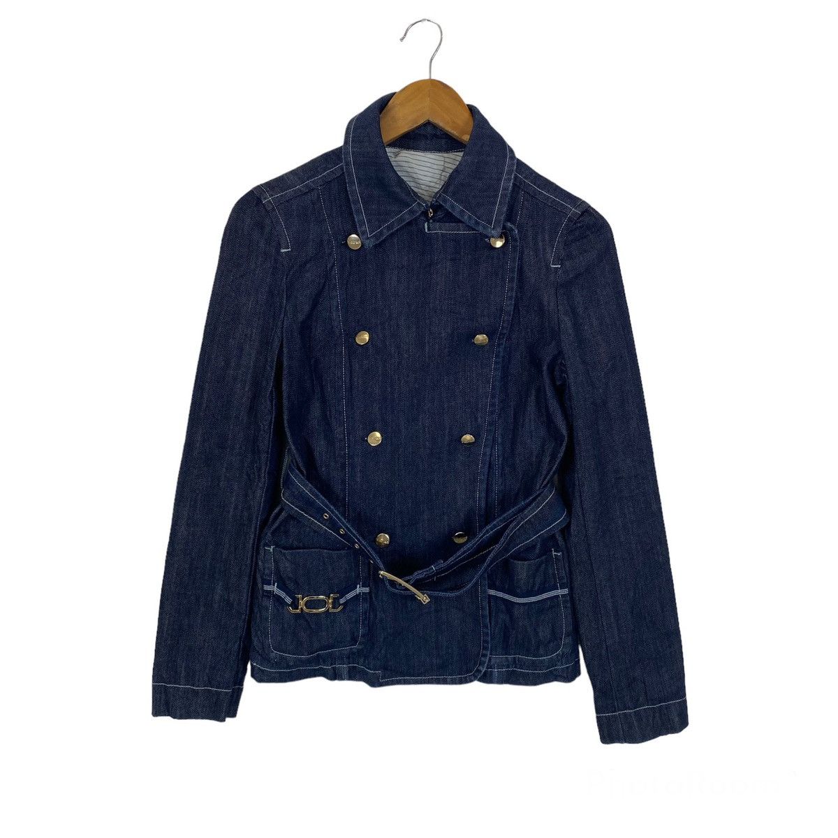 MaxMara double breasted denim jacket