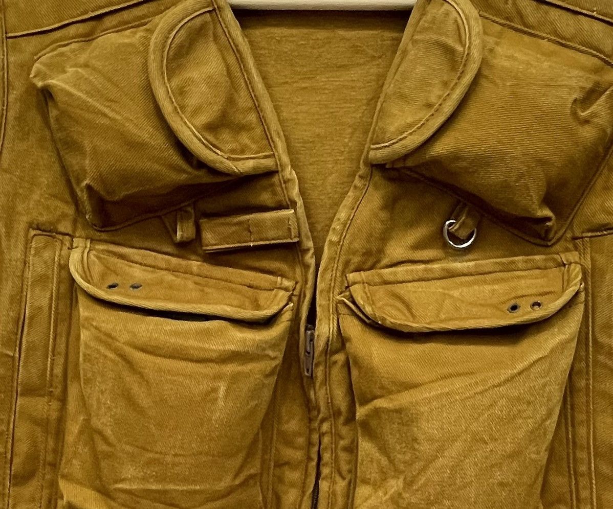 Vintage VERY RARE! 80’s USA IDEAL Canvas Tactical Utilities Vest Size US L / EU 52-54 / 3 - 4 Thumbnail