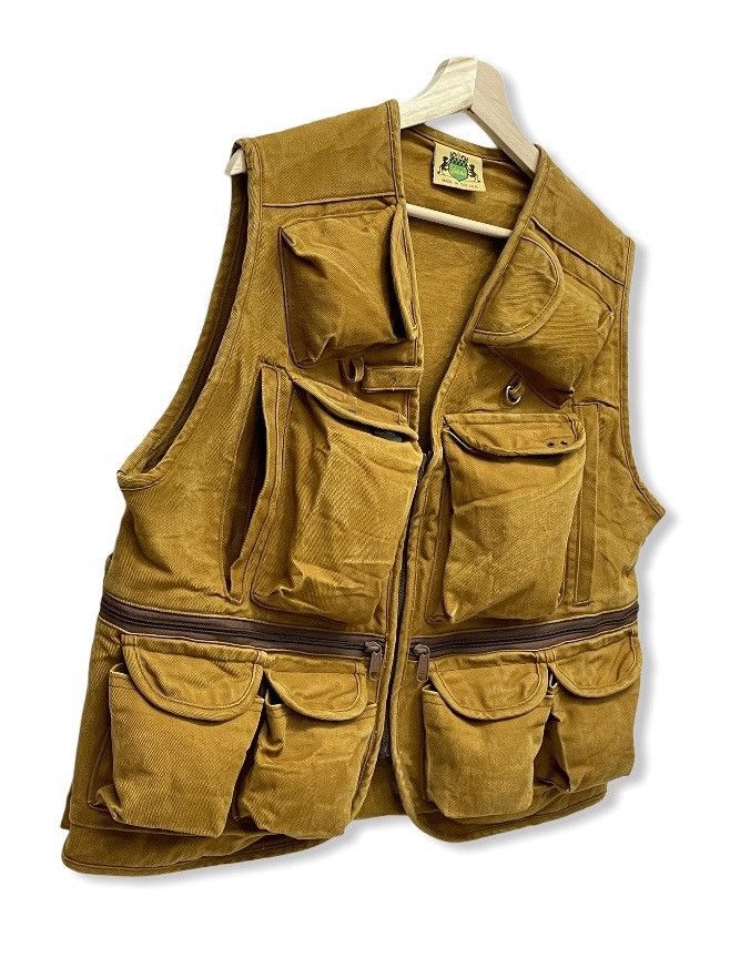 Vintage VERY RARE! 80’s USA IDEAL Canvas Tactical Utilities Vest Size US L / EU 52-54 / 3 - 1 Thumbnail