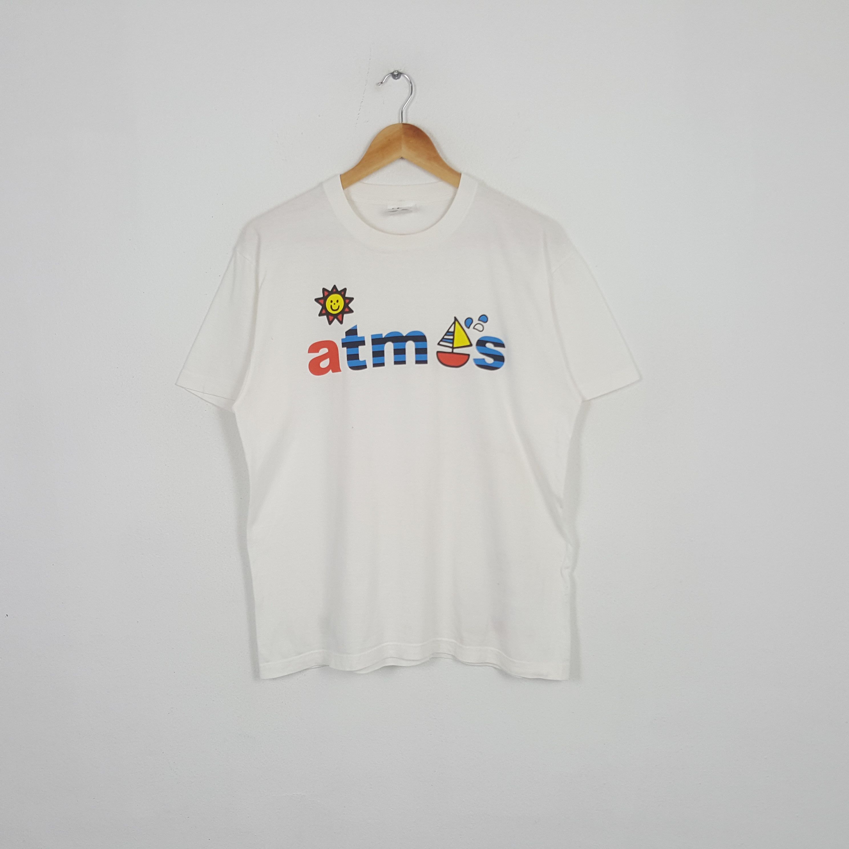 Vintage Atmos X Hello Kitty Japanese Brand Tshirt