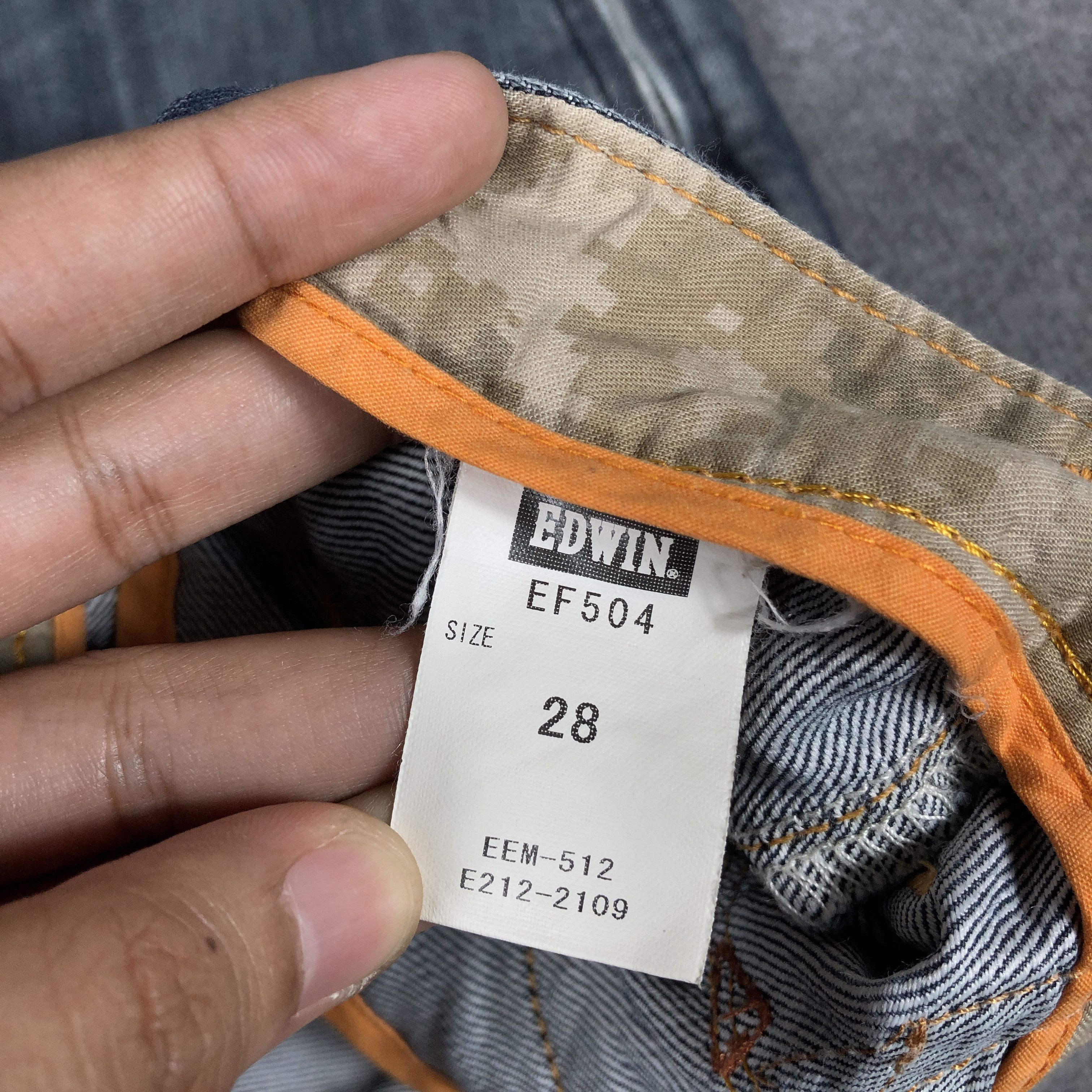 Edwin × Vintage Vintage Edwin 504 Jeans L1174 Size US 30 / EU 46 - 8 Thumbnail