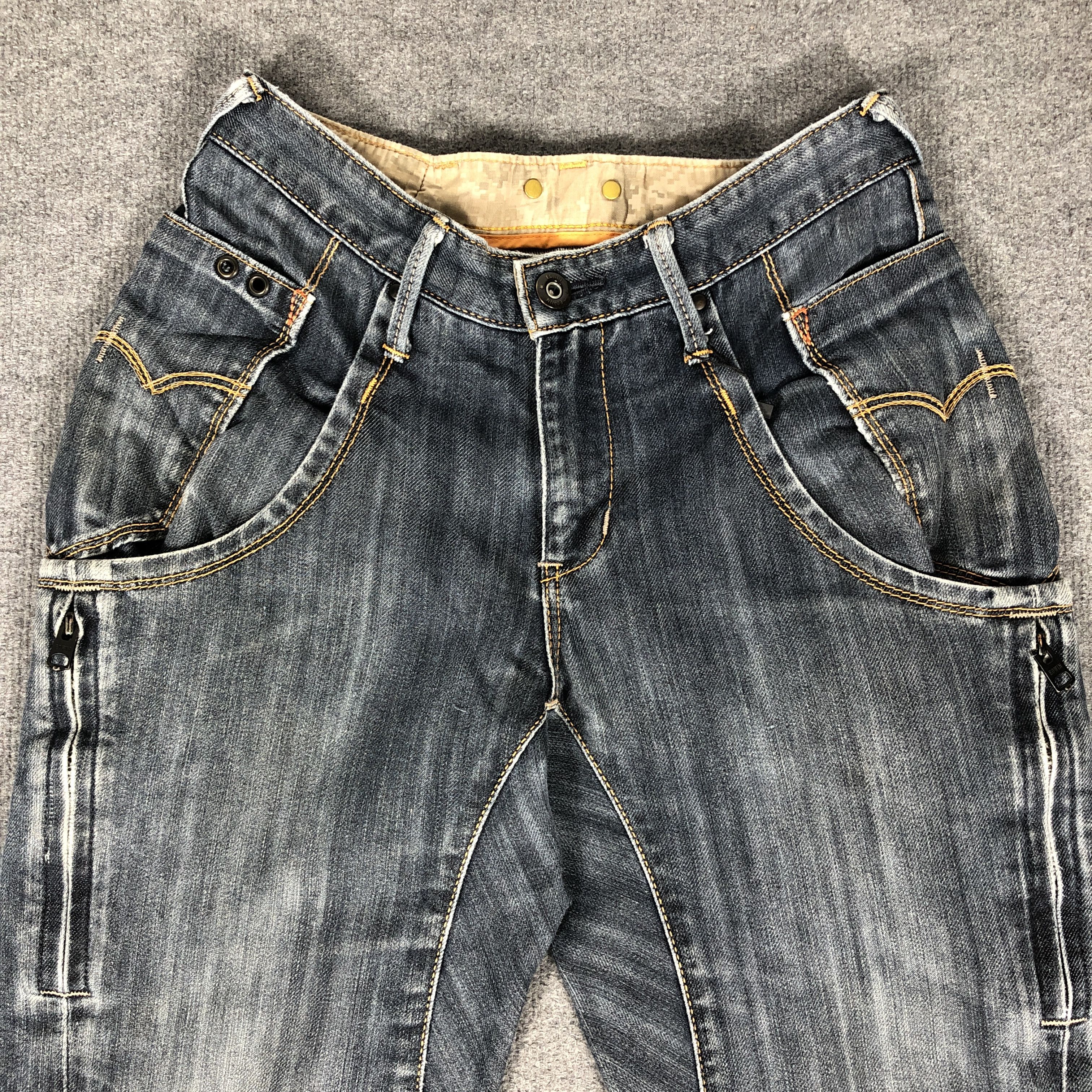 Edwin × Vintage Vintage Edwin 504 Jeans L1174 Size US 30 / EU 46 - 3 Thumbnail
