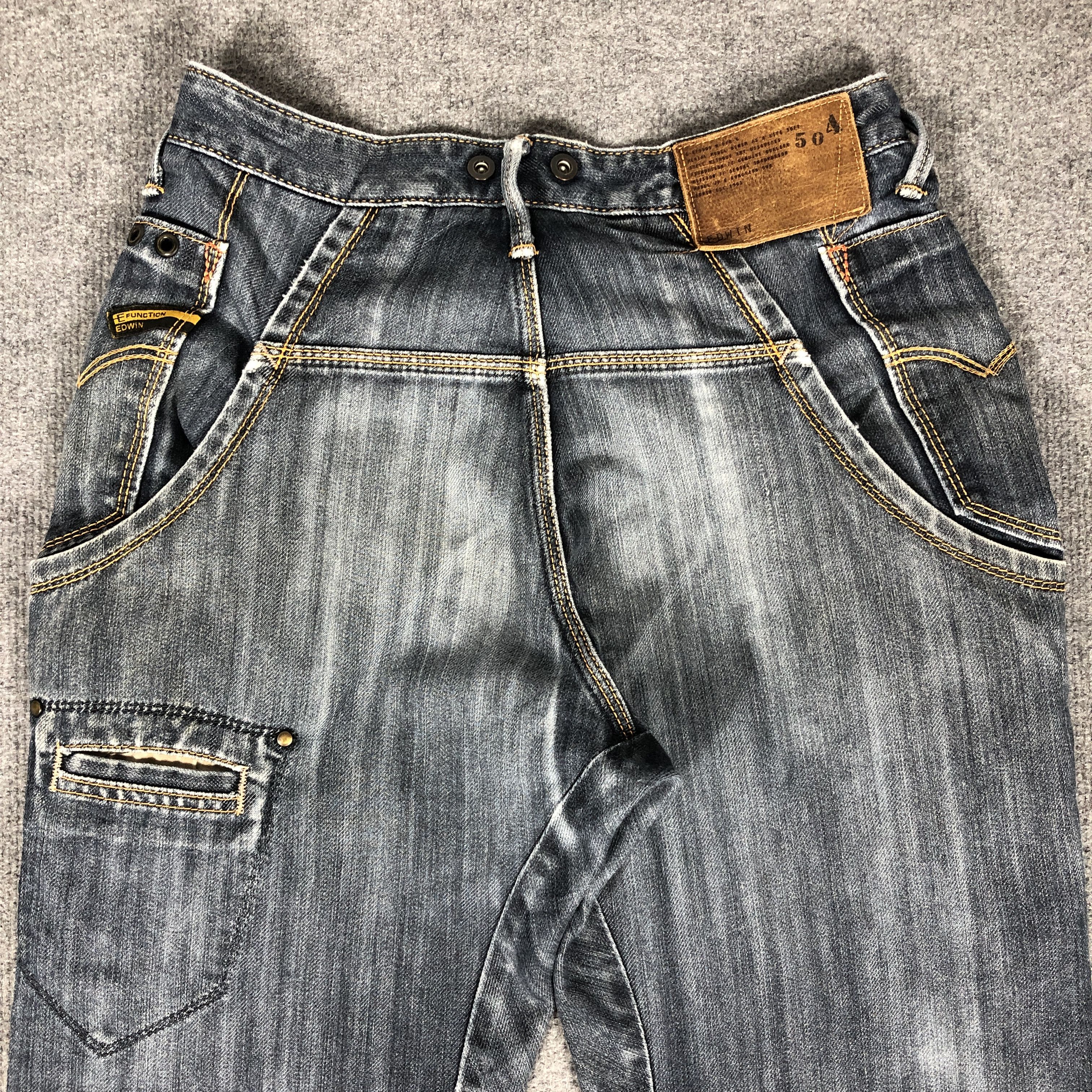 Edwin × Vintage Vintage Edwin 504 Jeans L1174 Size US 30 / EU 46 - 5 Thumbnail