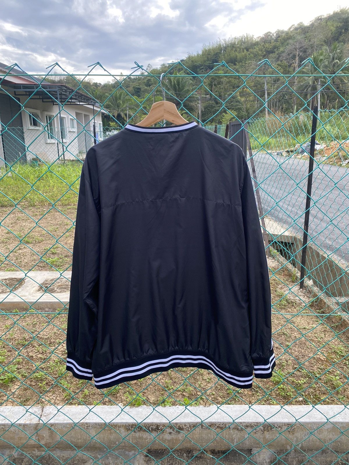NFL × Vintage Raiders Side Tape Training Sweater Size US XL / EU 56 / 4 - 2 Thumbnail