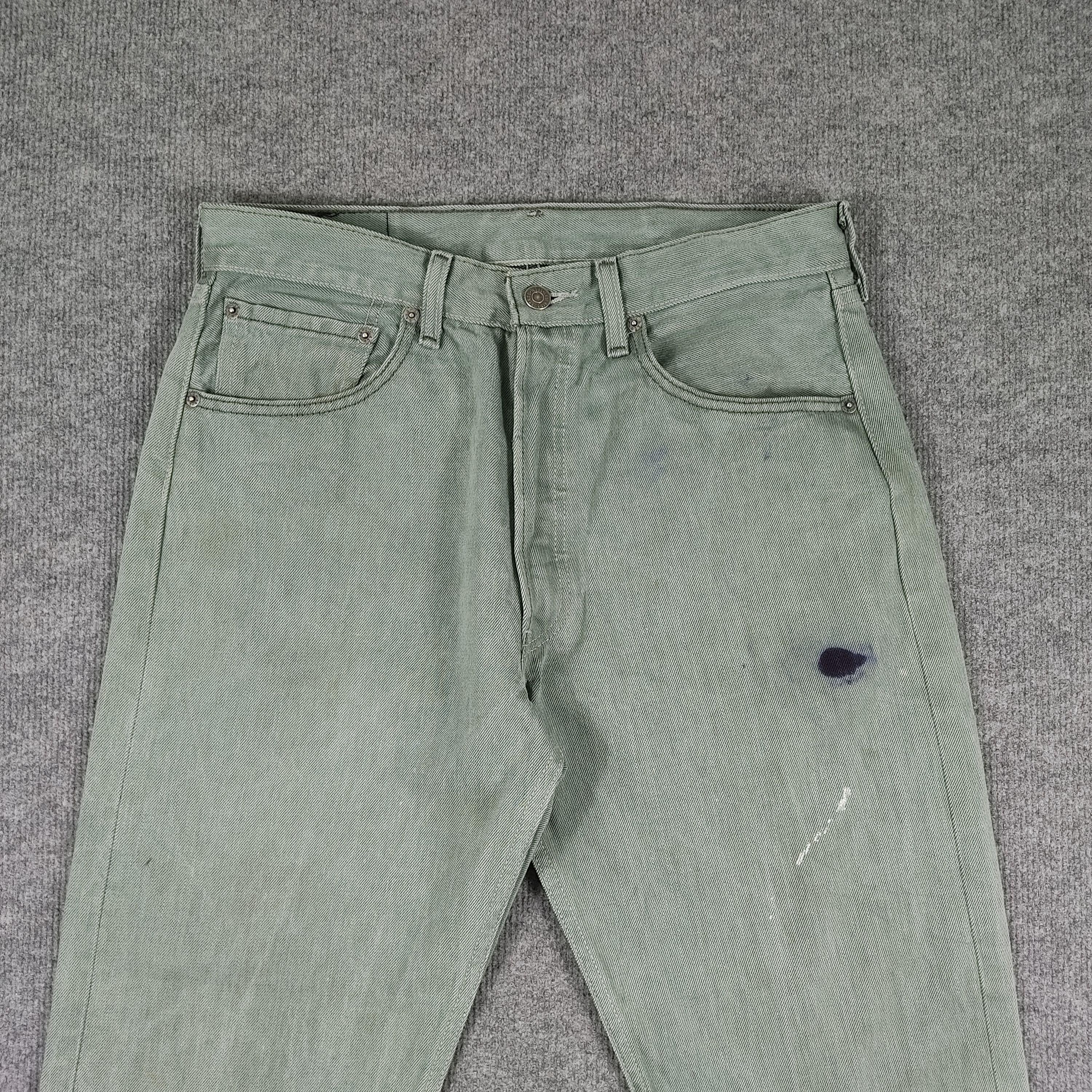 Levi's × Levi's Vintage Clothing × Vintage Vintage Levis 501 Jeans Fly Button Size US 33 - 3 Thumbnail
