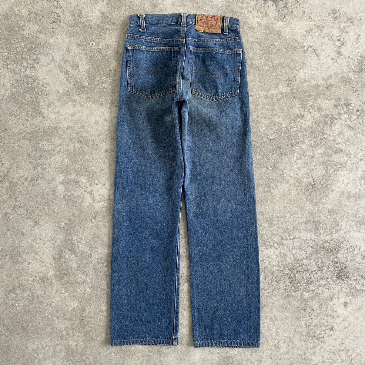 Levi's VTG Early 80’s Levi's 501 High Waisted Stonewash Blue Jeans Size US 26 / EU 42 - 9 Thumbnail