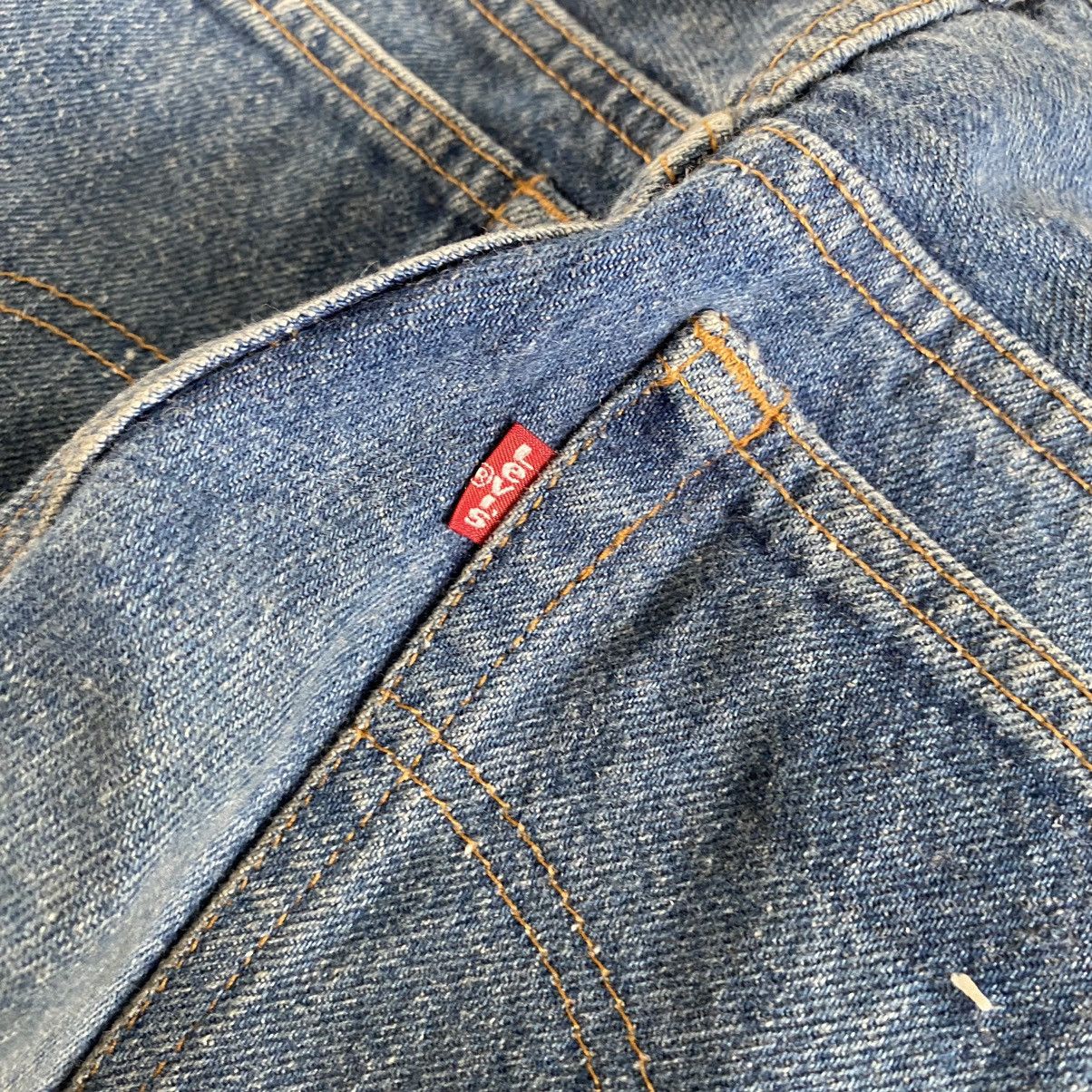 Levi's VTG Early 80’s Levi's 501 High Waisted Stonewash Blue Jeans Size US 26 / EU 42 - 15 Thumbnail