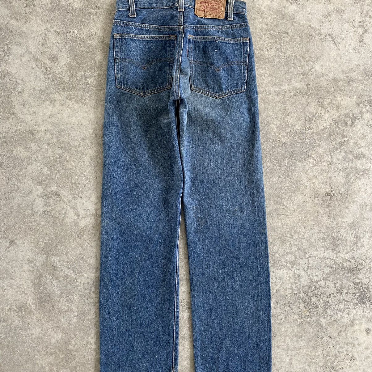 Levi's VTG Early 80’s Levi's 501 High Waisted Stonewash Blue Jeans Size US 26 / EU 42 - 12 Thumbnail