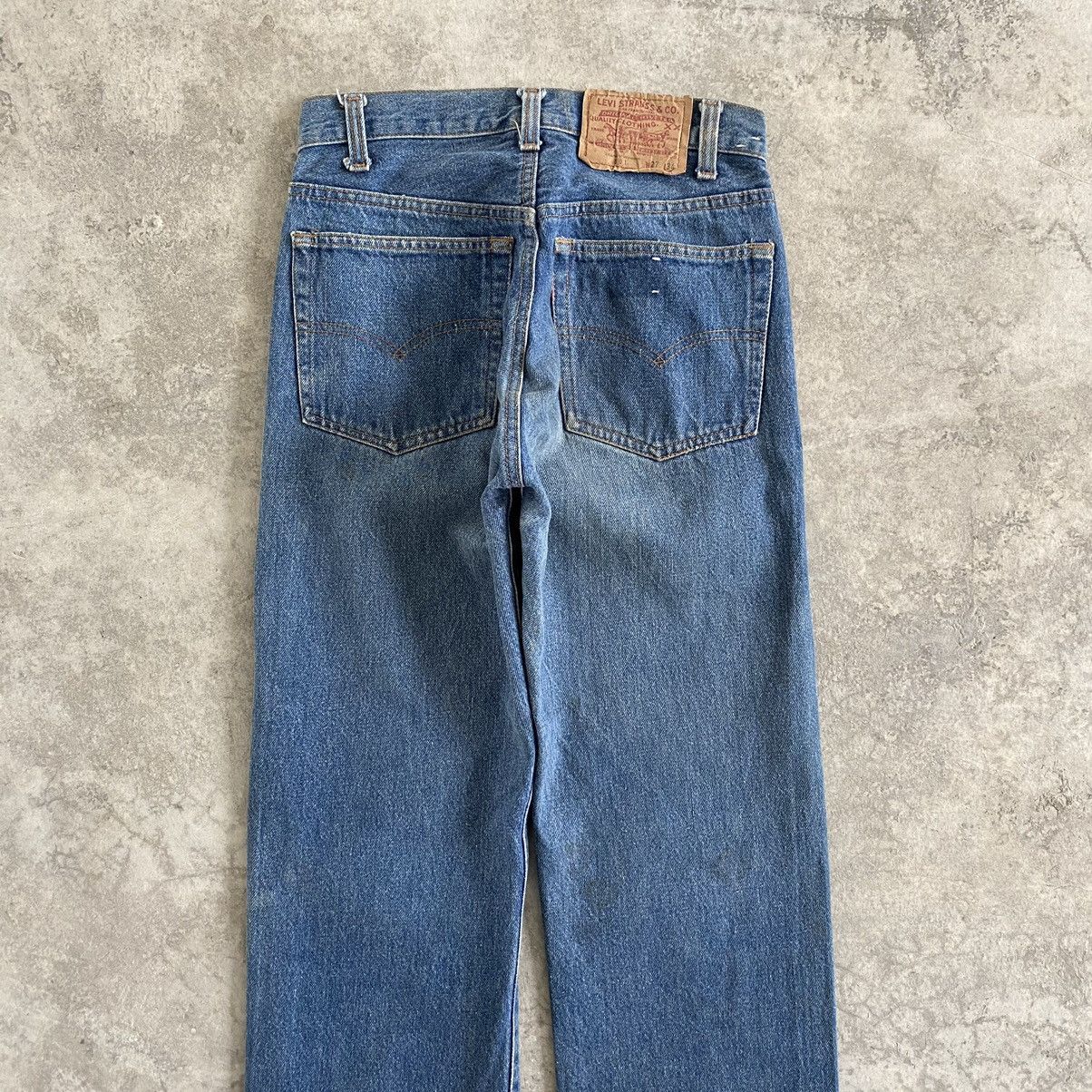 Levi's VTG Early 80’s Levi's 501 High Waisted Stonewash Blue Jeans Size US 26 / EU 42 - 10 Thumbnail