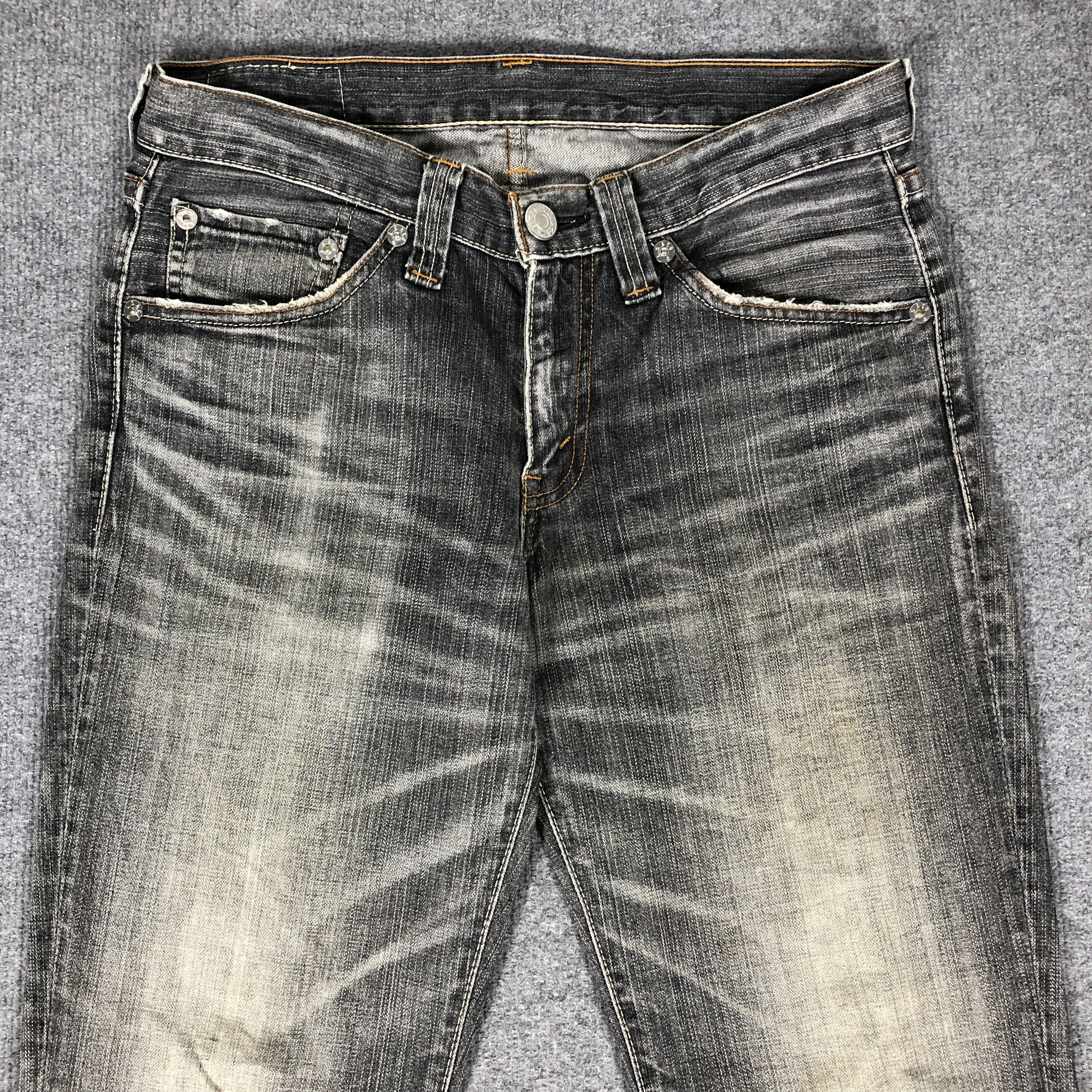 Levi's × Vintage Vintage Levis 708 Flare Jeans L1158 Size US 33 - 3 Thumbnail