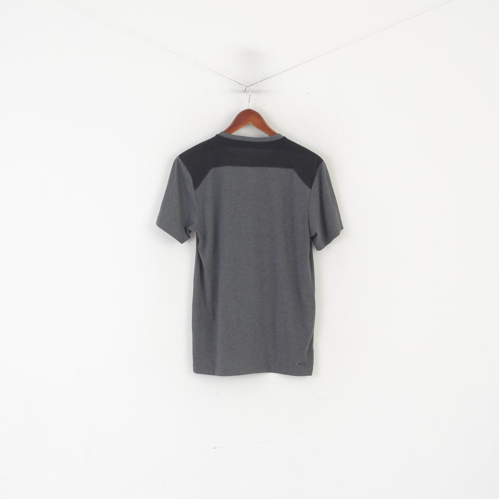 Adidas × Vintage Adidas Men S Shirt Grey Destroy Yourself 0970 Size US S / EU 44-46 / 1 - 5 Thumbnail