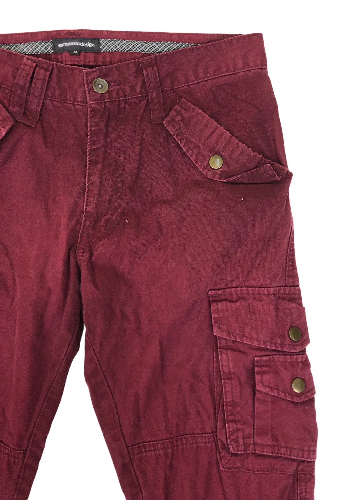 Japanese Brand Japanese Brand Semantic Design Slim Cargo Pants Size US 31 - 6 Thumbnail