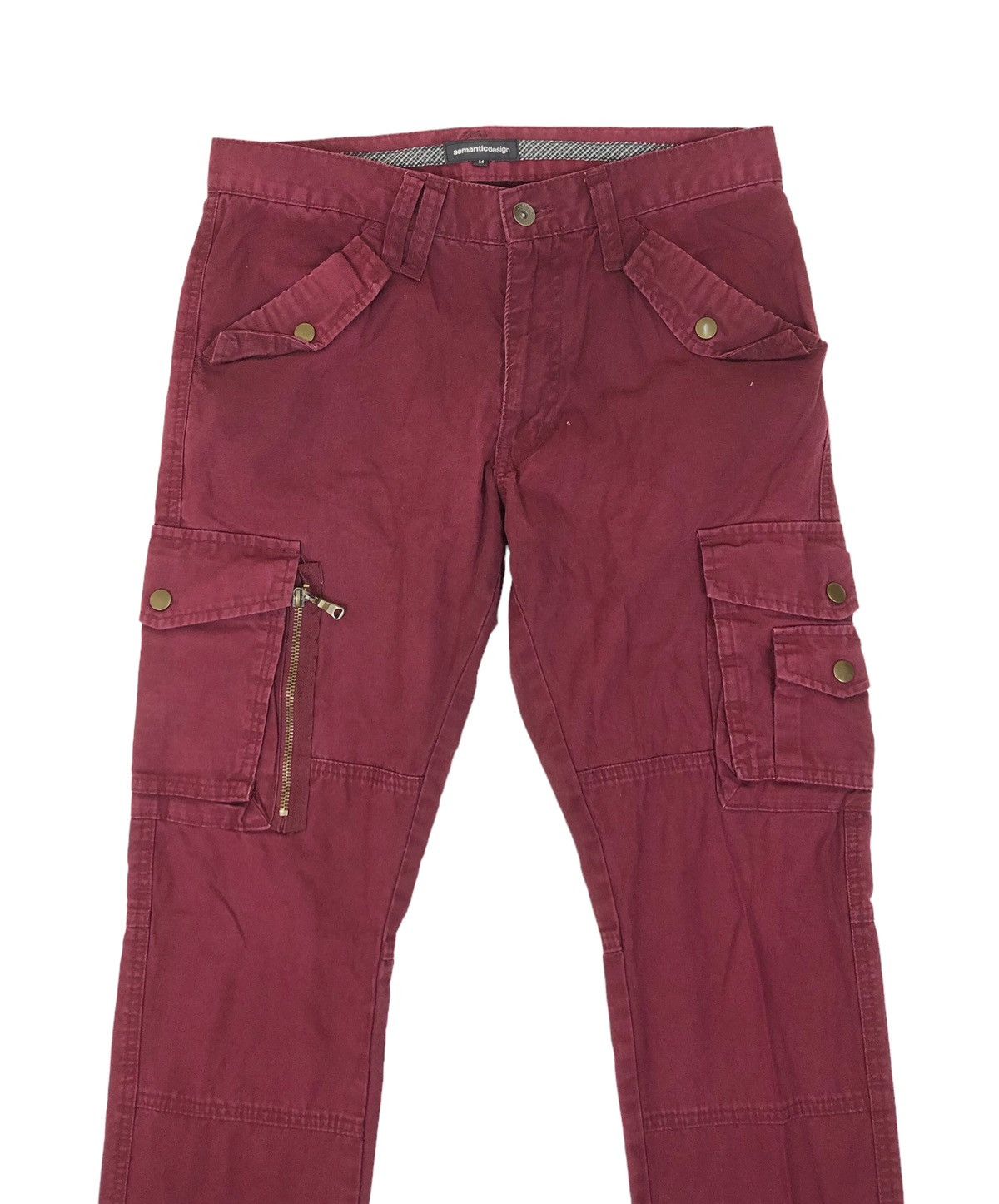Japanese Brand Japanese Brand Semantic Design Slim Cargo Pants Size US 31 - 3 Thumbnail