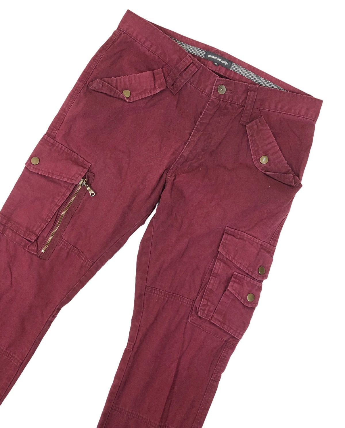 Japanese Brand Japanese Brand Semantic Design Slim Cargo Pants Size US 31 - 5 Thumbnail