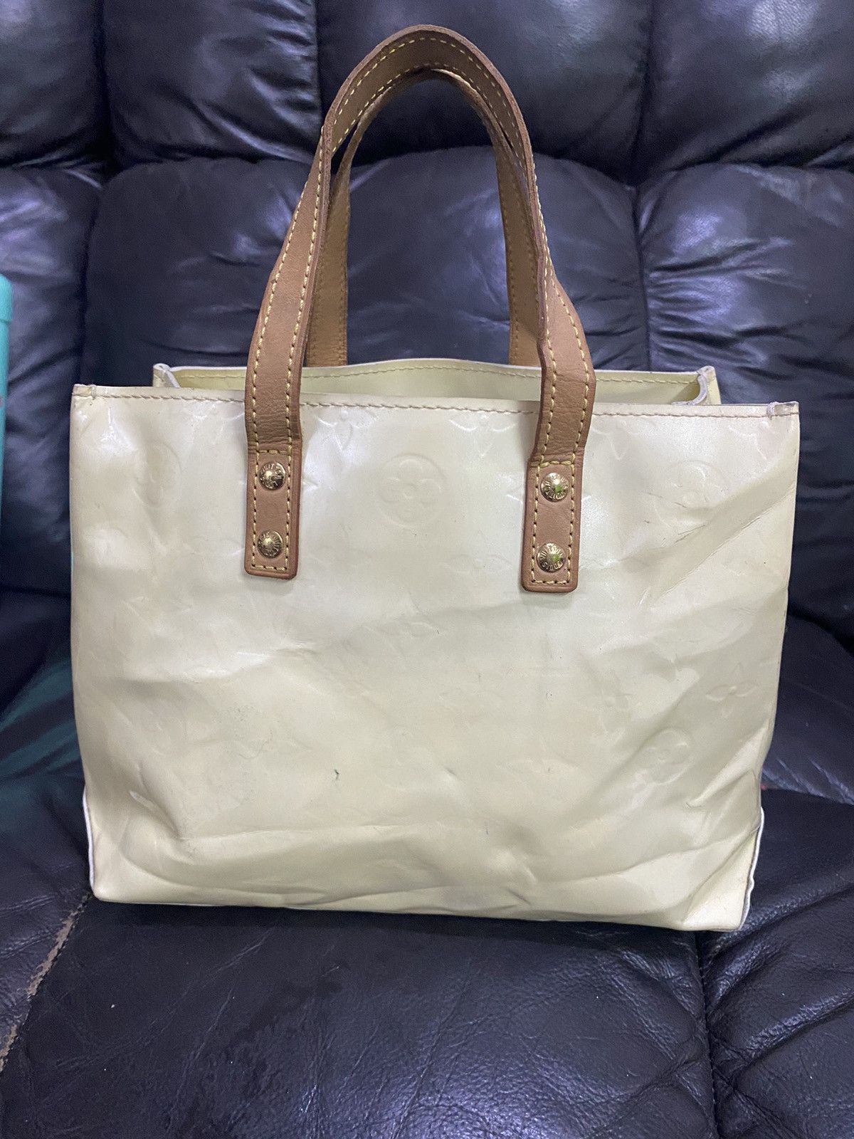Louis Vuitton Authentic Louis Vuitton Mini Vernis Tote Bag Size ONE SIZE - 2 Thumbnail