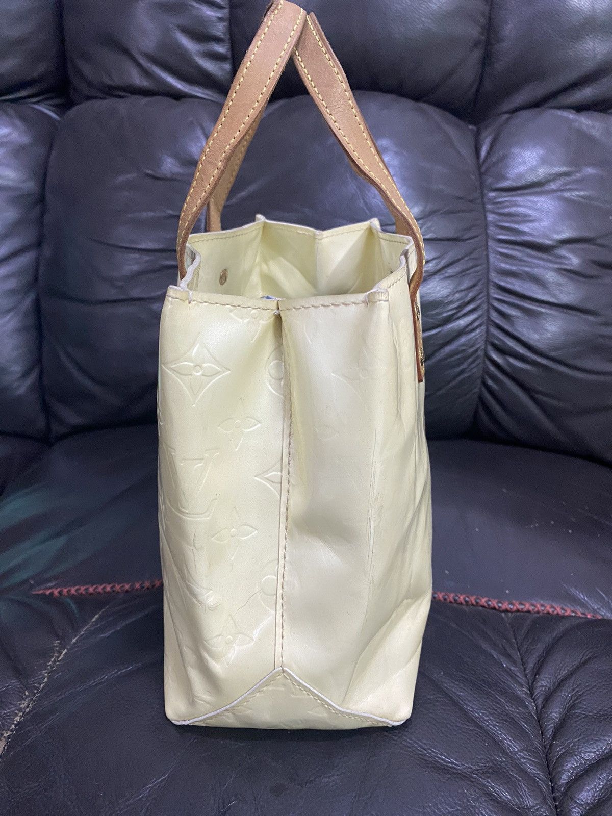 Louis Vuitton Authentic Louis Vuitton Mini Vernis Tote Bag Size ONE SIZE - 4 Thumbnail