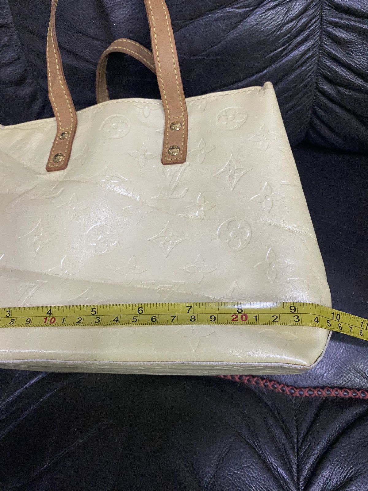 Louis Vuitton Authentic Louis Vuitton Mini Vernis Tote Bag Size ONE SIZE - 18 Thumbnail