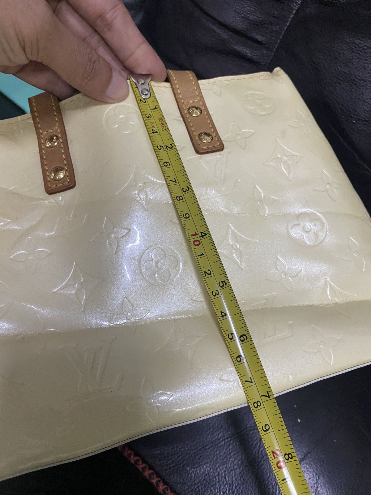 Louis Vuitton Authentic Louis Vuitton Mini Vernis Tote Bag Size ONE SIZE - 19 Thumbnail