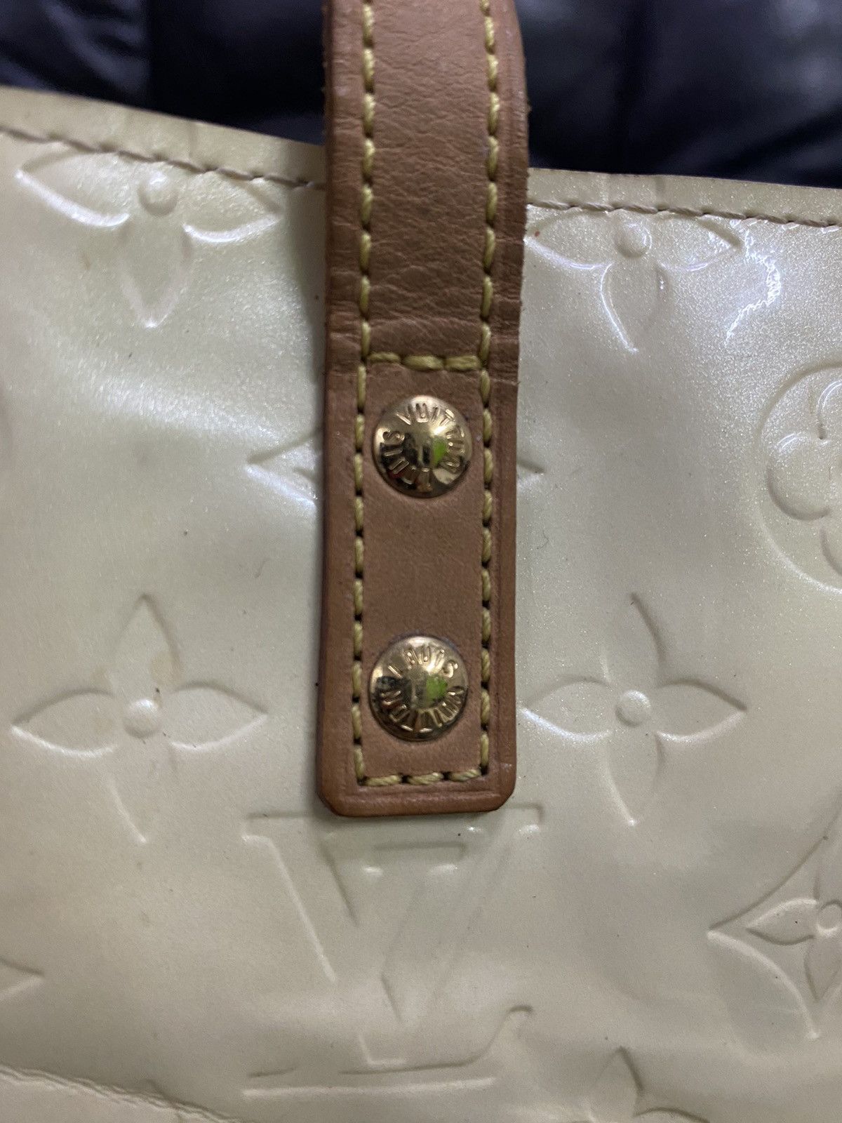 Louis Vuitton Authentic Louis Vuitton Mini Vernis Tote Bag Size ONE SIZE - 8 Thumbnail